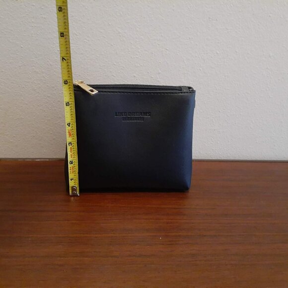 Like Dreams Scalloped Top Black Bag with Heart Charms - Picture 14 of 16